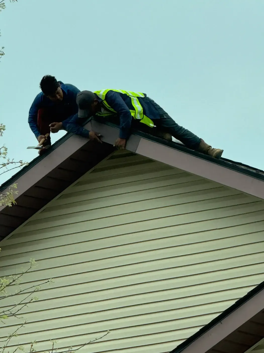 Flashing and seam work in Coatesville